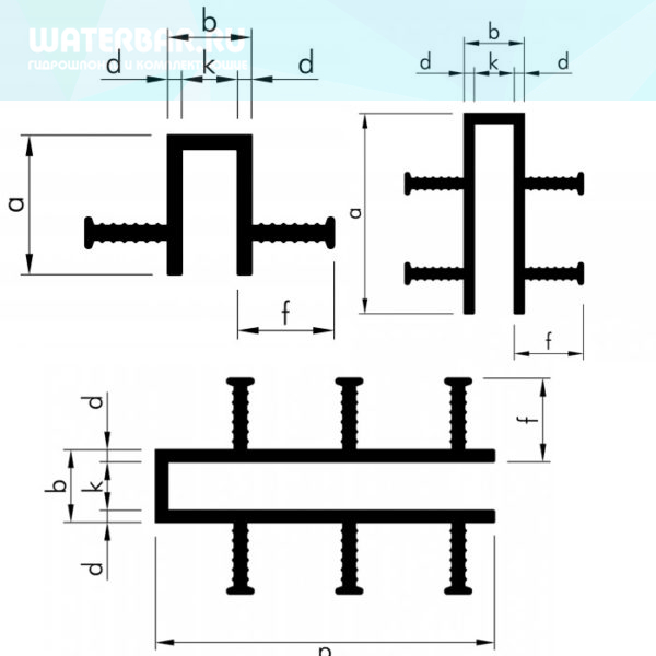 Гидрошпонка-Besaflex-FV