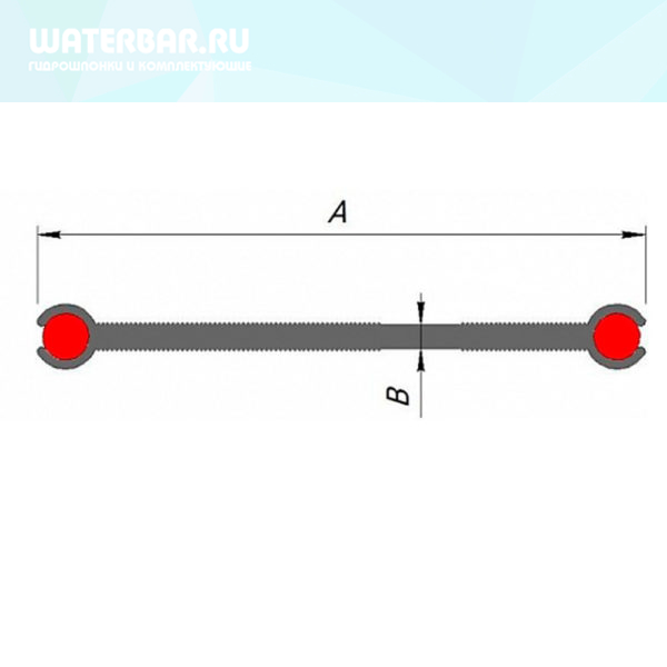 Гидрошпонка-Dewmark-Waterstop-HVS-1252-6