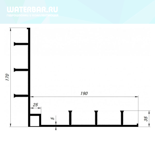 Гидрошпонка-Dewmark-Waterstop-IE-C