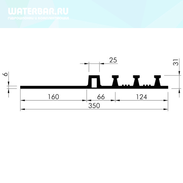 Гидрошпонка-Elastoflex-AM-350-eins