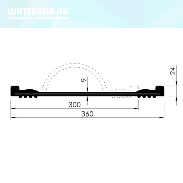 Гидрошпонка-Elastoflex-OKB-30