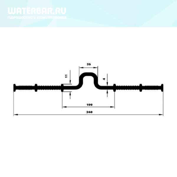 Гидрошпонка-LITAPROOF-PU-240W
