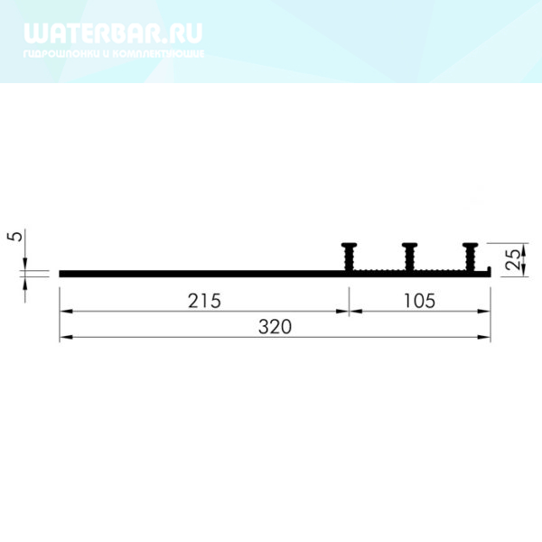 Гидрошпонка-Nitriflex-AA-320-eins
