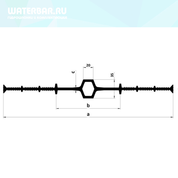 Гидрошпонка-Waterstop-IE