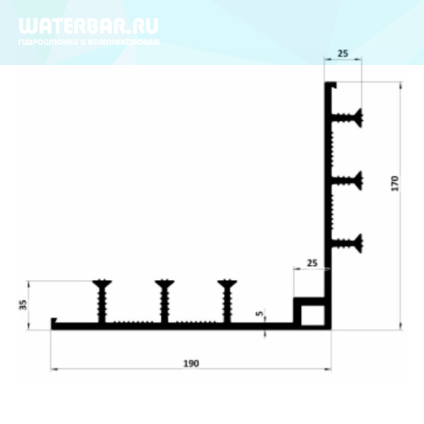 Гидрошпонка-Waterstop-IE-C-320