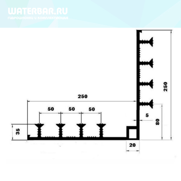 Гидрошпонка-Waterstop-IE-C-500