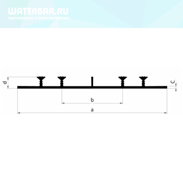 Гидрошпонка-Waterstop-ОС-М